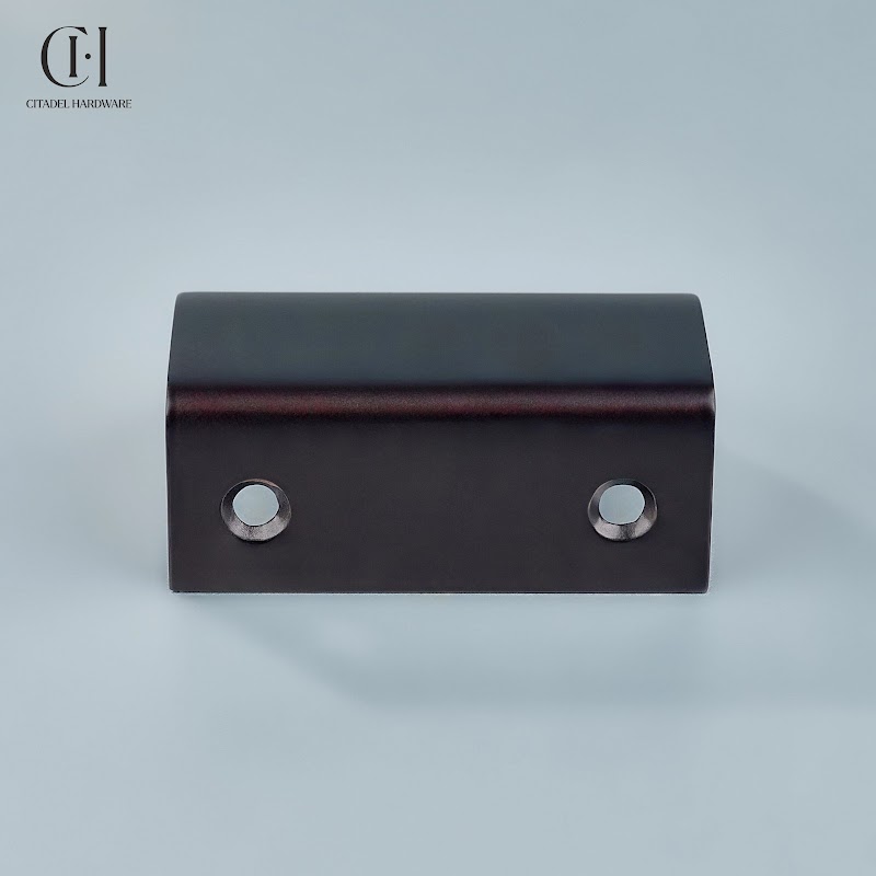 Cresta Brass Curve Cabinet Pull – Oil Rubbed Bronze - View 4