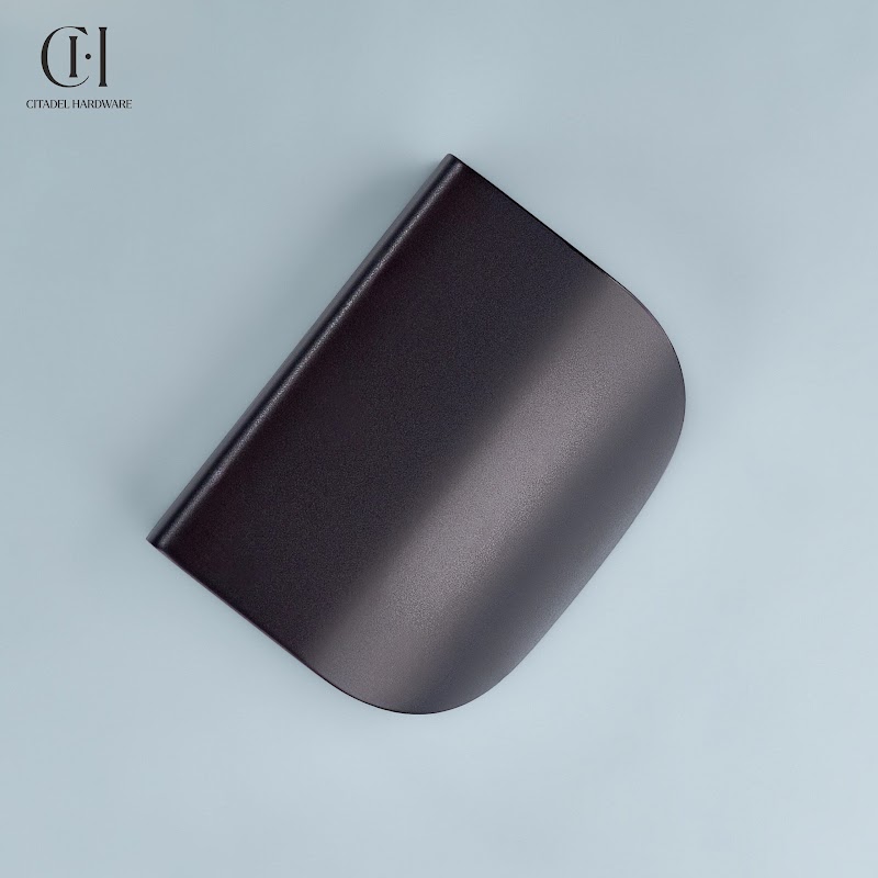 Cresta Brass Curve Cabinet Pull – Oil Rubbed Bronze - View 5