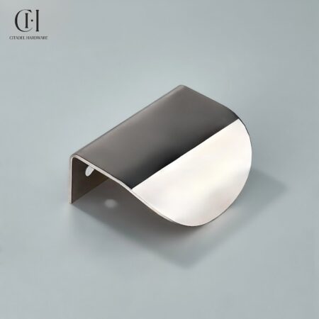 Cresta Curve Polished Nickel by Citadel Hardware