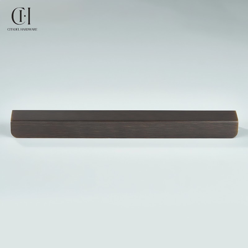 Sierra Curve Lip Pull Brass Handle – Antique Bronze - View 6