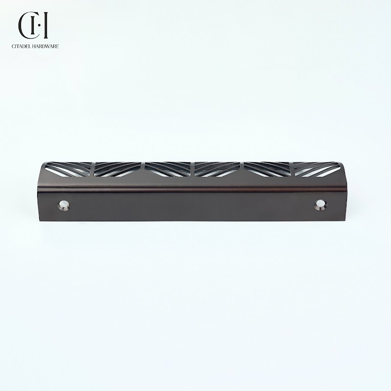 Bluxom Edge Lip Pull Brass Handle – Oil Rubbed Bronze - View 7