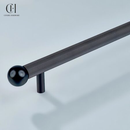 Brillux Linear Knurled Oil Rubbed Bronze by Citadel Hardware