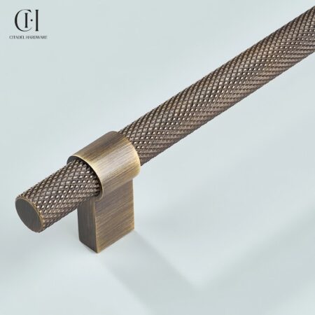 Celstyx Knurled Antique Bronze by Citadel Hardware