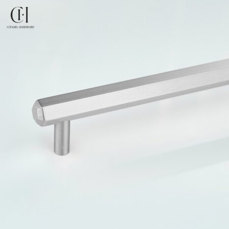 Corvel Hexagonal Silver by Citadel Hardware