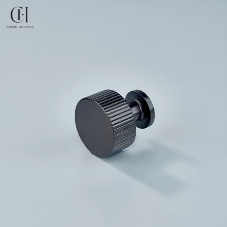 Keld Linear Knurled Round Oil Rubbed Bronze by Citadel Hardware