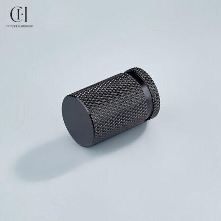 Riven Knurled Cylinder Oil Rubbed Bronze by Citadel Hardware