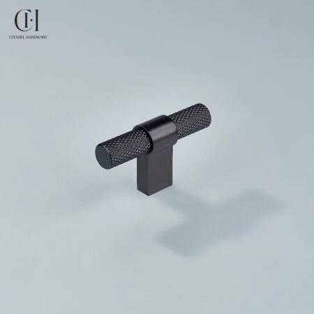 Varo Knurled T-knob Oil Rubbed Bronze by Citadel Hardware