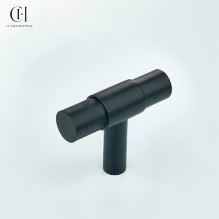Grooved T-bar Black by Citadel Hardware