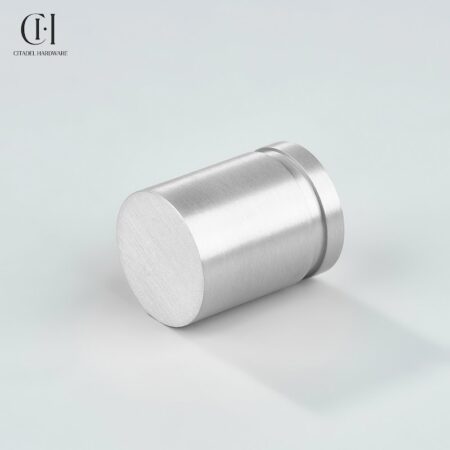 Norra Plain Cylinder Silver by Citadel Hardware