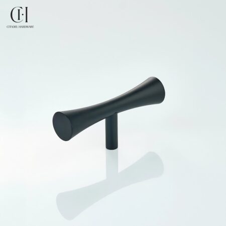 Vesko Curve T-knob Black by Citadel Hardware