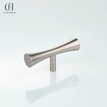 Vesko Curve T-knob Silver by Citadel Hardware