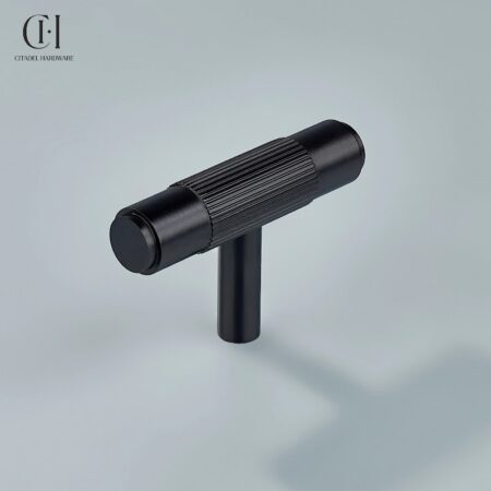 Talon Linear Knurled T-knob Oil Rubbed Bronze by Citadel Hardware