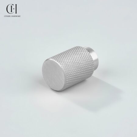 Vance Knurled Cylinder Silver by Citadel Hardware