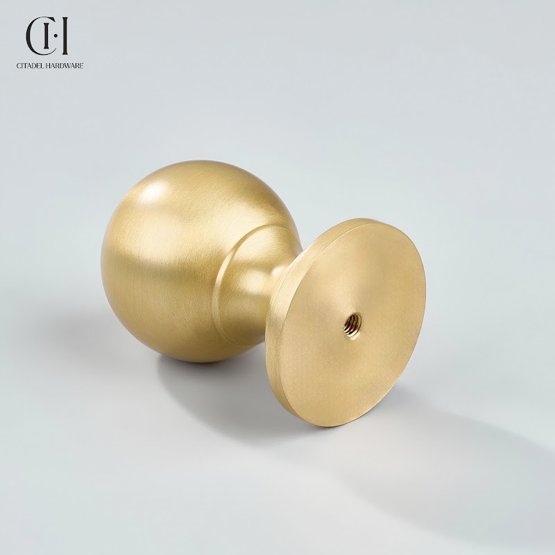 Globen Solid Brass Cabinet Knob – Gold - View 3