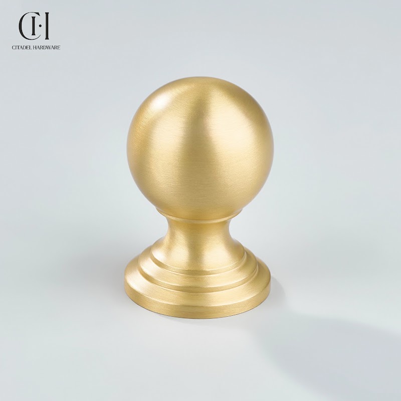 Globen Solid Brass Cabinet Knob – Gold - View 4