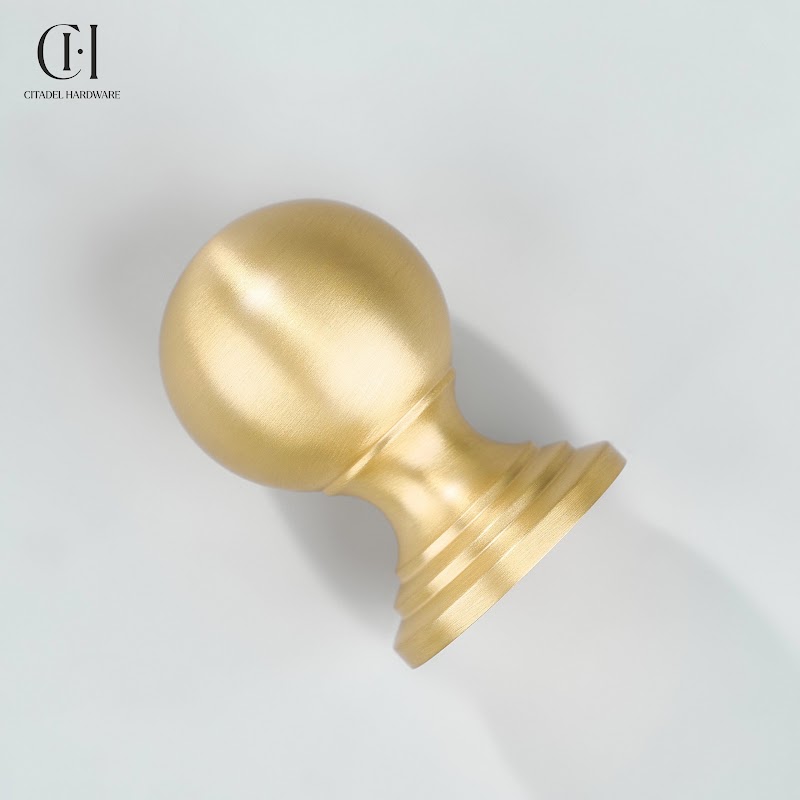 Globen Solid Brass Cabinet Knob – Gold - View 5