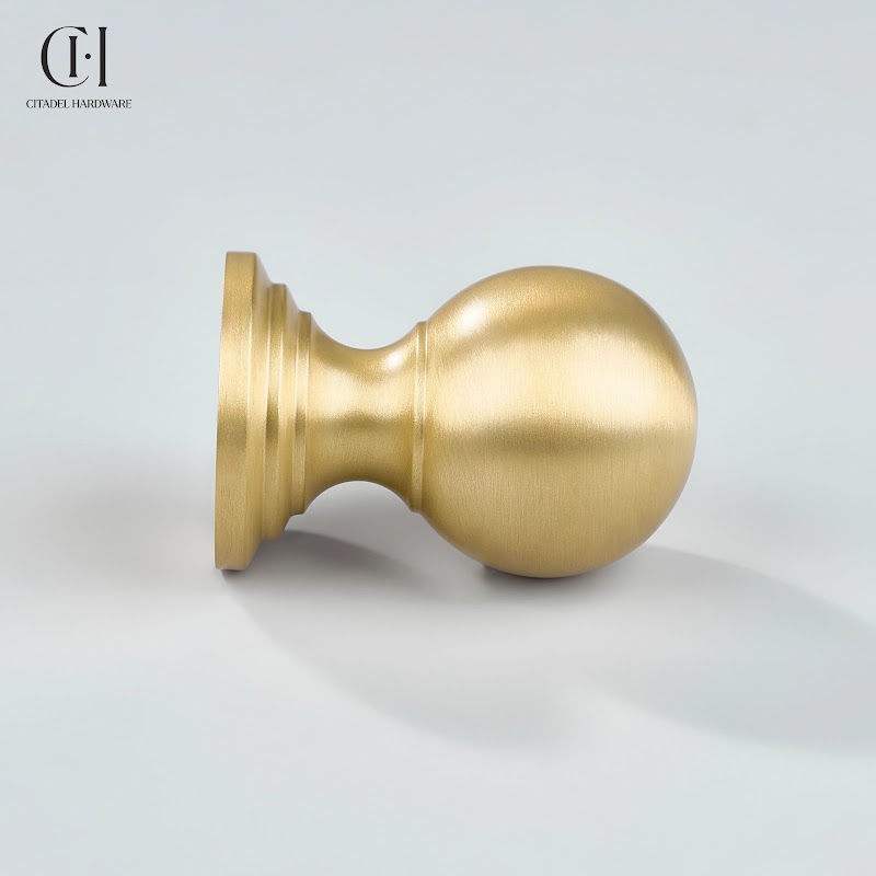 Globen Solid Brass Cabinet Knob – Gold - View 6
