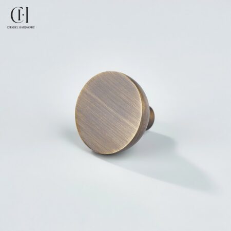 Orb Flat Antique Bronze by Citadel Hardware
