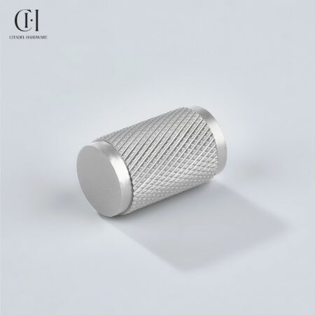 Polo Knurled Cylinder Silver by Citadel Hardware