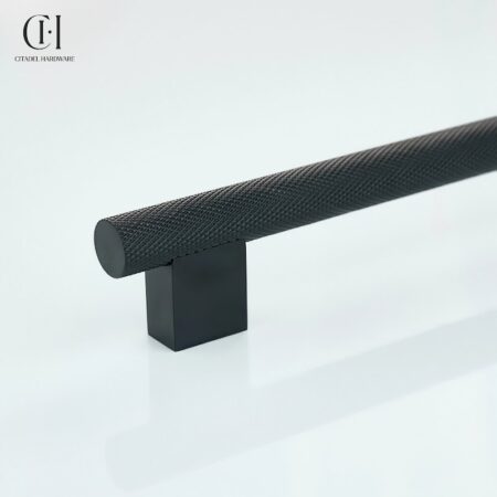 Delvox Knurled Black by Citadel Hardware