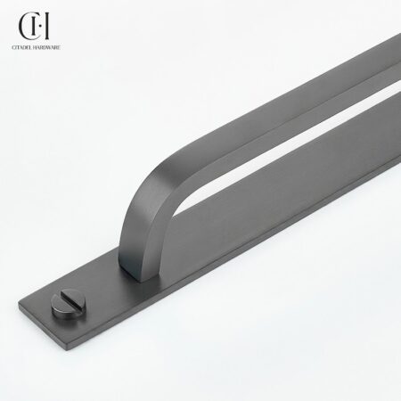 Aurel Curve Backplate Gunmetal by Citadel Hardware