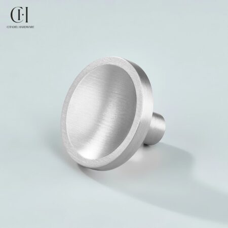 Cael Round Silver by Citadel Hardware