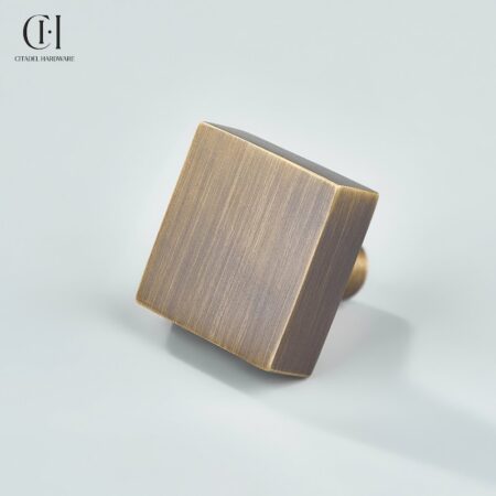 Kyne Square Antique Bronze by Citadel Hardware