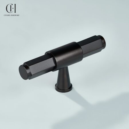 Torq Hexagonal T-knob Oil Rubbed Bronze by Citadel Hardware