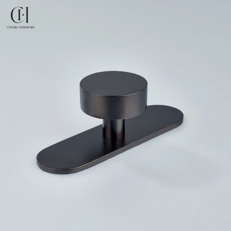 Rond Round Backplate Oil Rubbed Bronze by Citadel Hardware