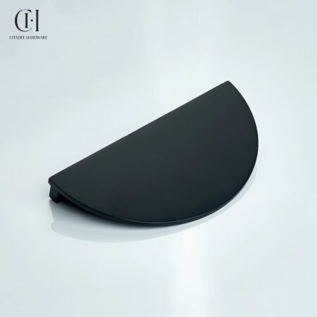 Elsin Half Round Black by Citadel Hardware