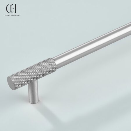 Jorel Knurled Silver by Citadel Hardware