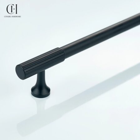 Fivel Linear Knurled Black by Citadel Hardware