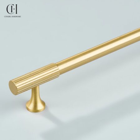 Fivel Linear Knurled Gold by Citadel Hardware