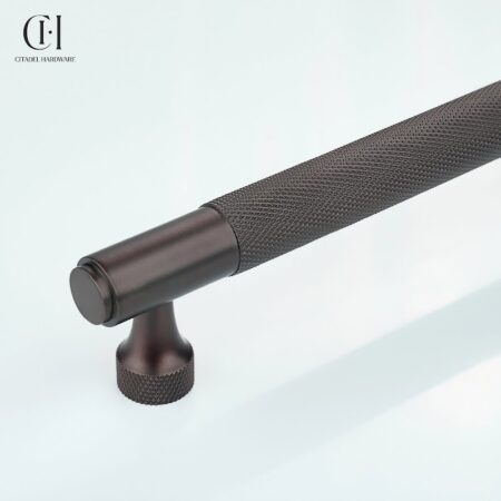 Ivon Knurled Oil Rubbed Bronze by Citadel Hardware