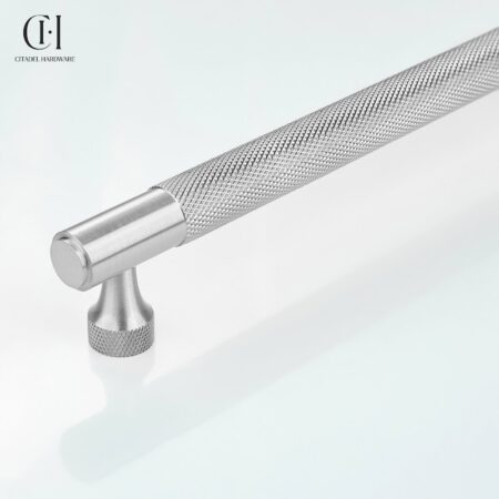 Ivon Knurled Silver by Citadel Hardware