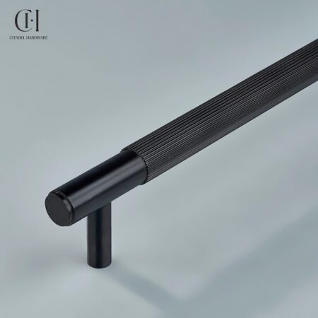 Neel Linear Knurled Oil Rubbed Bronze by Citadel Hardware