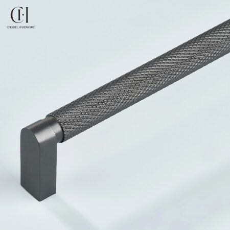 Arvel Knurled Gunmetal by Citadel Hardware