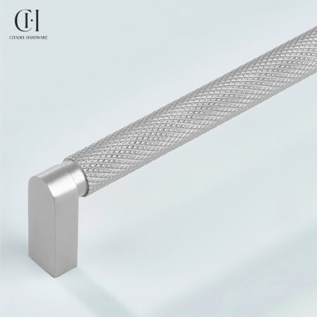 Arvel Knurled Silver by Citadel Hardware