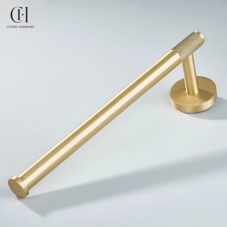 Nova Knurled Towel Gold by Citadel Hardware